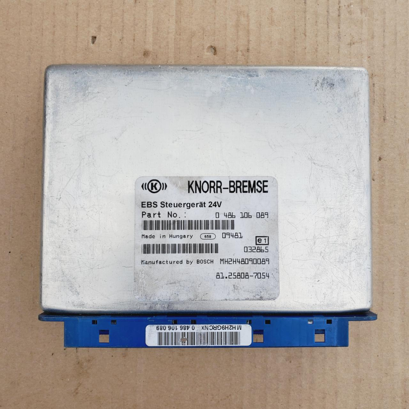 81258087054 Блок керування EBS MAN 81.25808.7054 Knorr-Bremse 0486106089