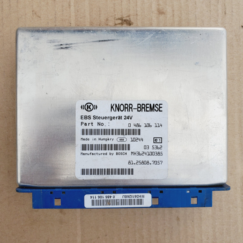 81258087057 Блок керування EBS MAN 81.25808.7057 Knorr-Bremse 0486106114