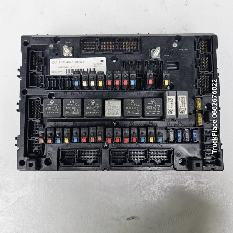 A0014465185 Панель запобіжників MERCEDES ACTROS MP4