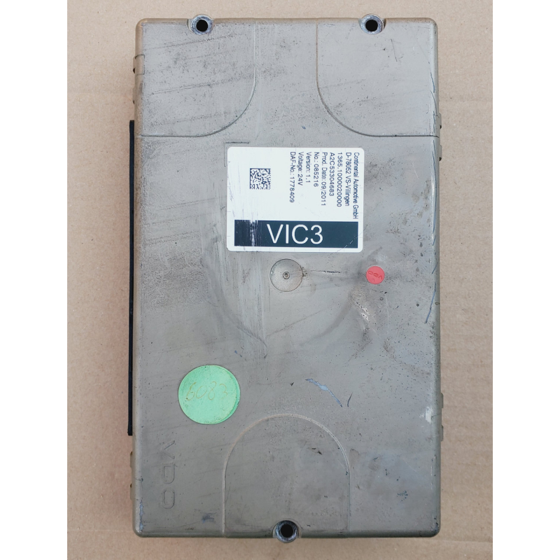 Блок керування VIC3 DAF 1778409 Version 1.1 Блок керування VIC3 DAF 1778409 Version 1.1