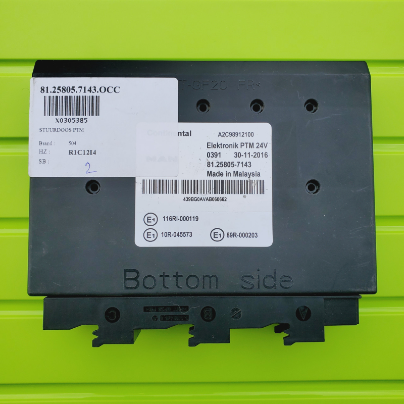 Блок керування PTM 81258057143 MAN TGX TGS 81.25805-7143 Блок керування PTM 81258057143 MAN TGX TGS 81.25805-7143